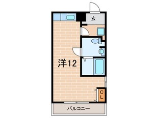 次楽マンションの物件間取画像